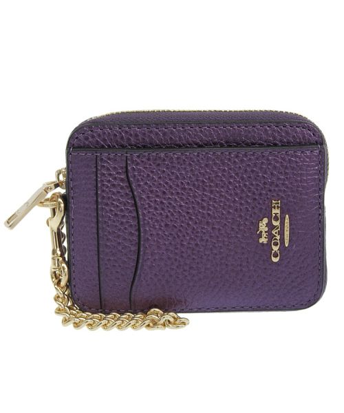 COACH コーチ ZIP パスケース カードケース コインケース 小銭入れ