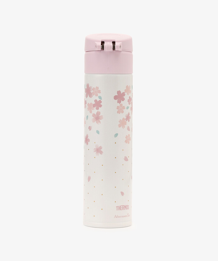 アフタヌーンティー サーモス ステンレスボトル 400ml ホワイト