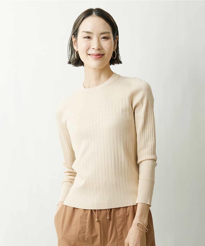 ◇イエナ◇ラメリブニットワンピース【新品】