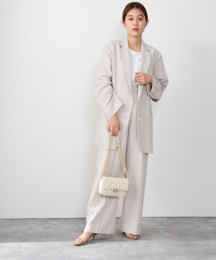 セール 60%OFF】五明祐子さん着用 ◇【WEB限定】POLY・LINEN マニッシュテーラージャケット(505185825) |  ノーリーズ(NOLLEY'S) - d fashion