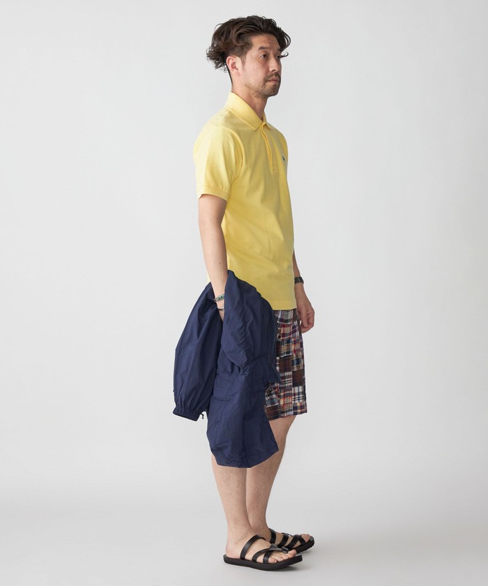 80’s BERLE USA製 マドラスチェック フレアパンツ パッチワーク USA製半袖マドラスチェックパッチワークシャツ | CUSTOM FEVER