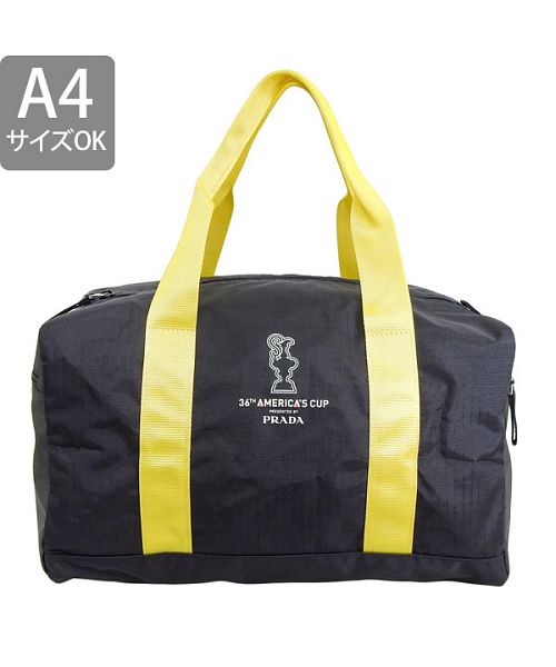 Prada レザーボストンバッグ | グリーン | FARFETCH JP