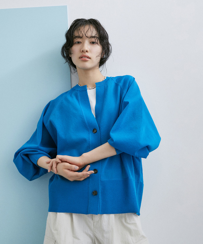 楽天市場】【WEB限定】キーネックシアーカーディガン ADAM ET