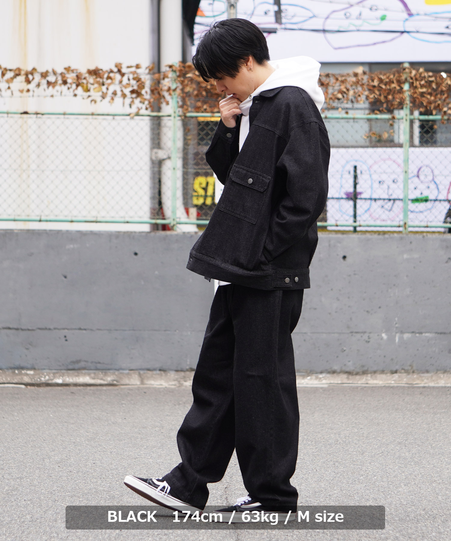 ワンフォークロージング 1111clothing デニム セットアップ ワンフォークロージング 1111clothing デニム セットアップ