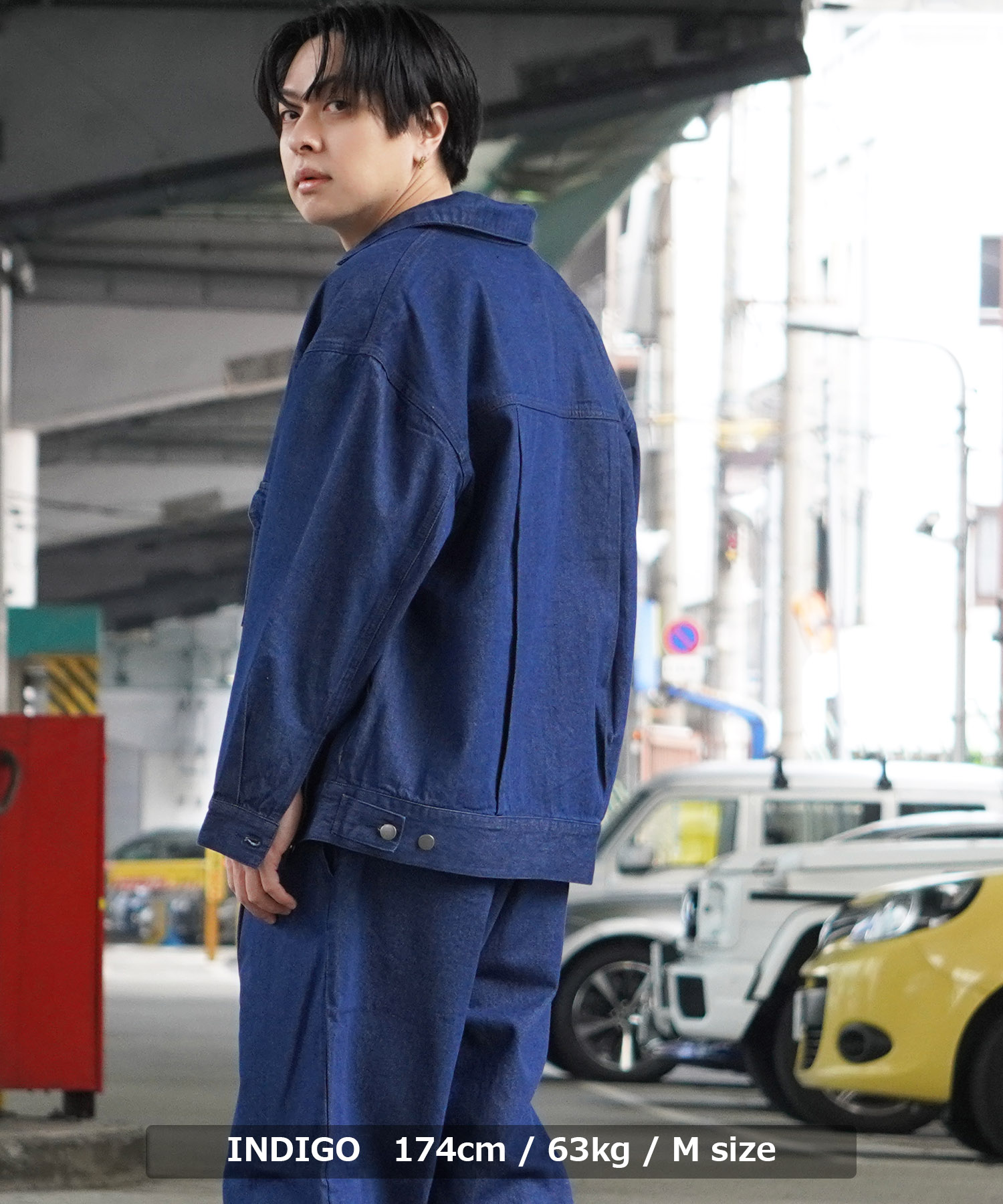 ワンフォークロージング 1111clothing デニム セットアップ