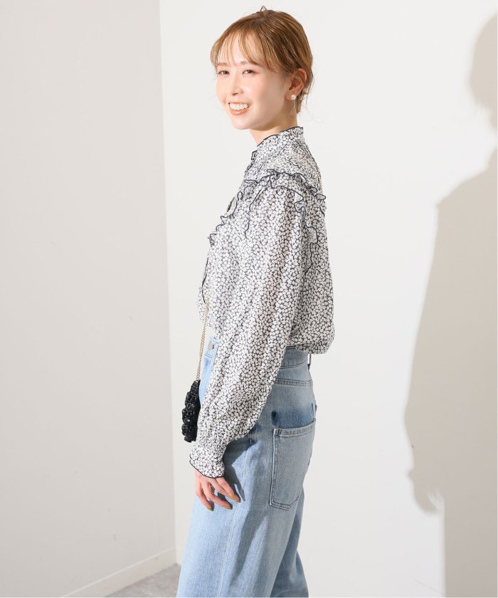 WEB限定/追加2予約》フリルピンタックブラウス（シャツ