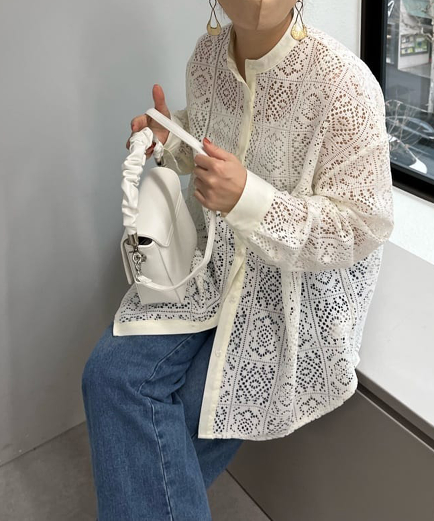小物などお買い得な福袋 クーポン】【セール 40%OFF】【2023SS】クロシェレースバンド パンツ