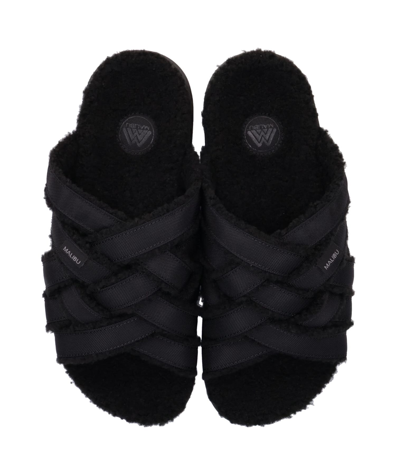 MALIBU サンダル　BLACK MALIBU SANDALS(マリブサンダルズ) |SURFRIDER(UNISEX)BLACK | B