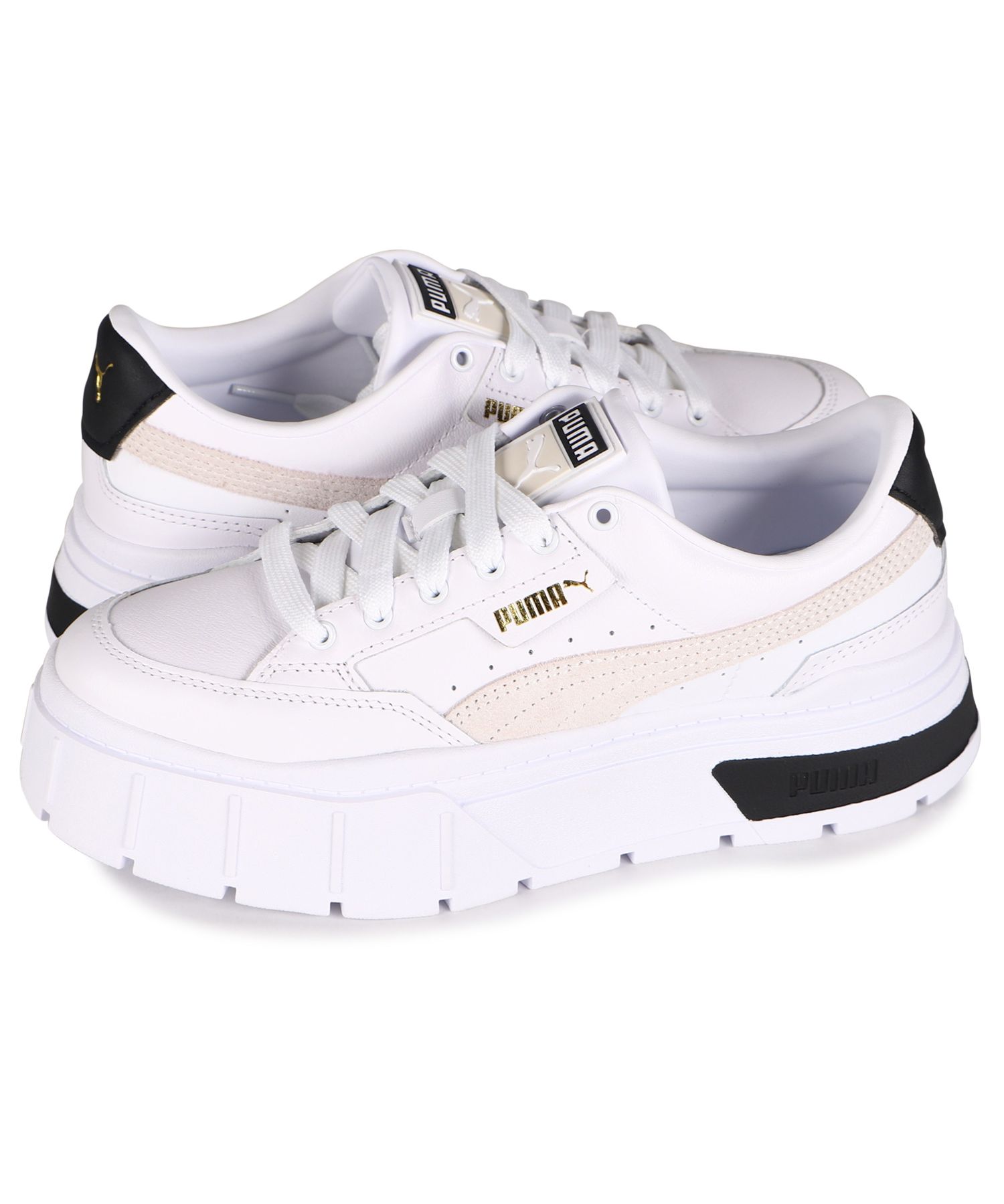 PUMA プーマ スニーカー メイズ スタック ウィメンズ レディース 厚底 MAYZE STACK WOMENS ホワイト 白  384363－01(505186329) | PUMA(PUMA) - d fashion