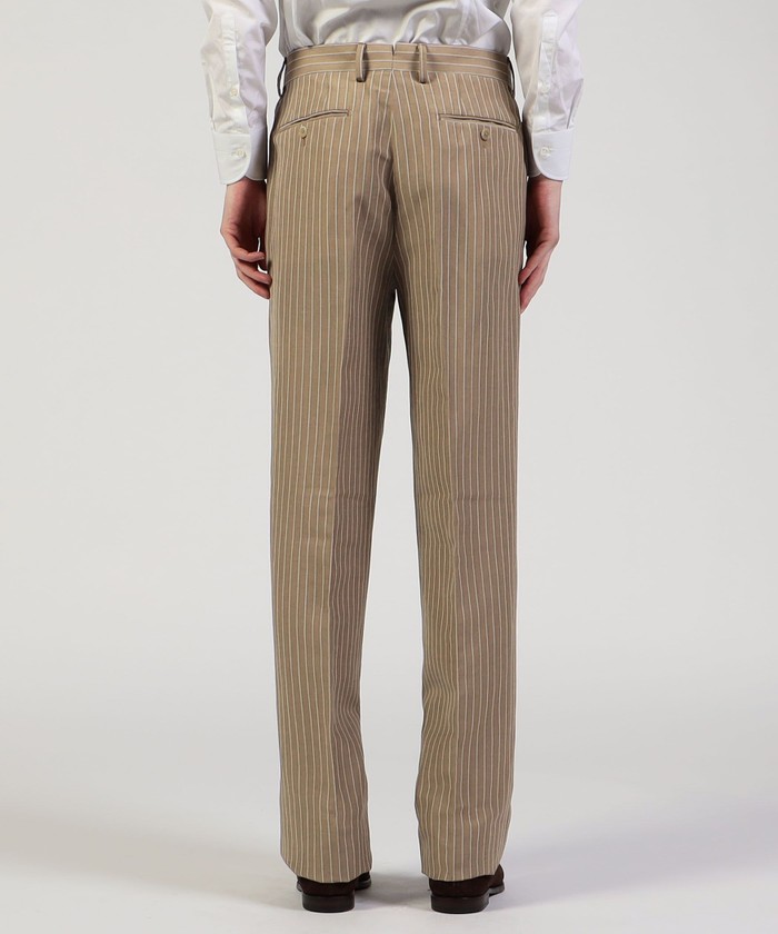 セール】リネンウール ダブルブレステッド6Bスーツ Dormeuil