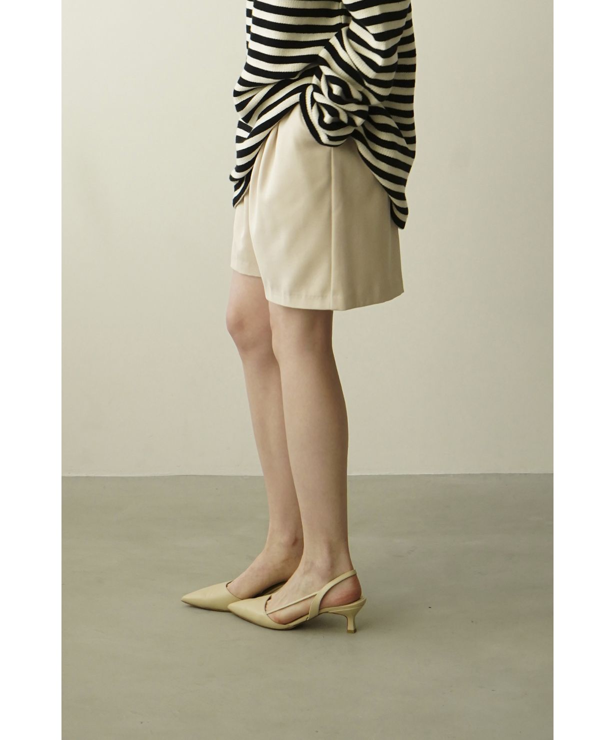 セール 30%OFF】TWO TUCK HALF PANTS(505181956) | クラネ(CLANE セール 30%OFF】TWO TUCK HALF PANTS(505181956) | クラネ(CLANE