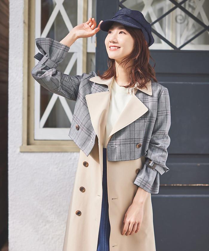 ☆3WAYトレンチコート(505193020) | SWINGLE(SWINGLE) - d fashion