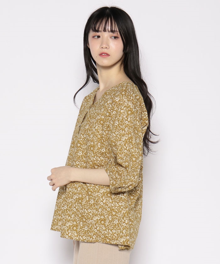 パーティを彩るご馳走や クーポン】【Samansa Mos2 /サマンサ モスモス】花柄Vネック アイシャドウ