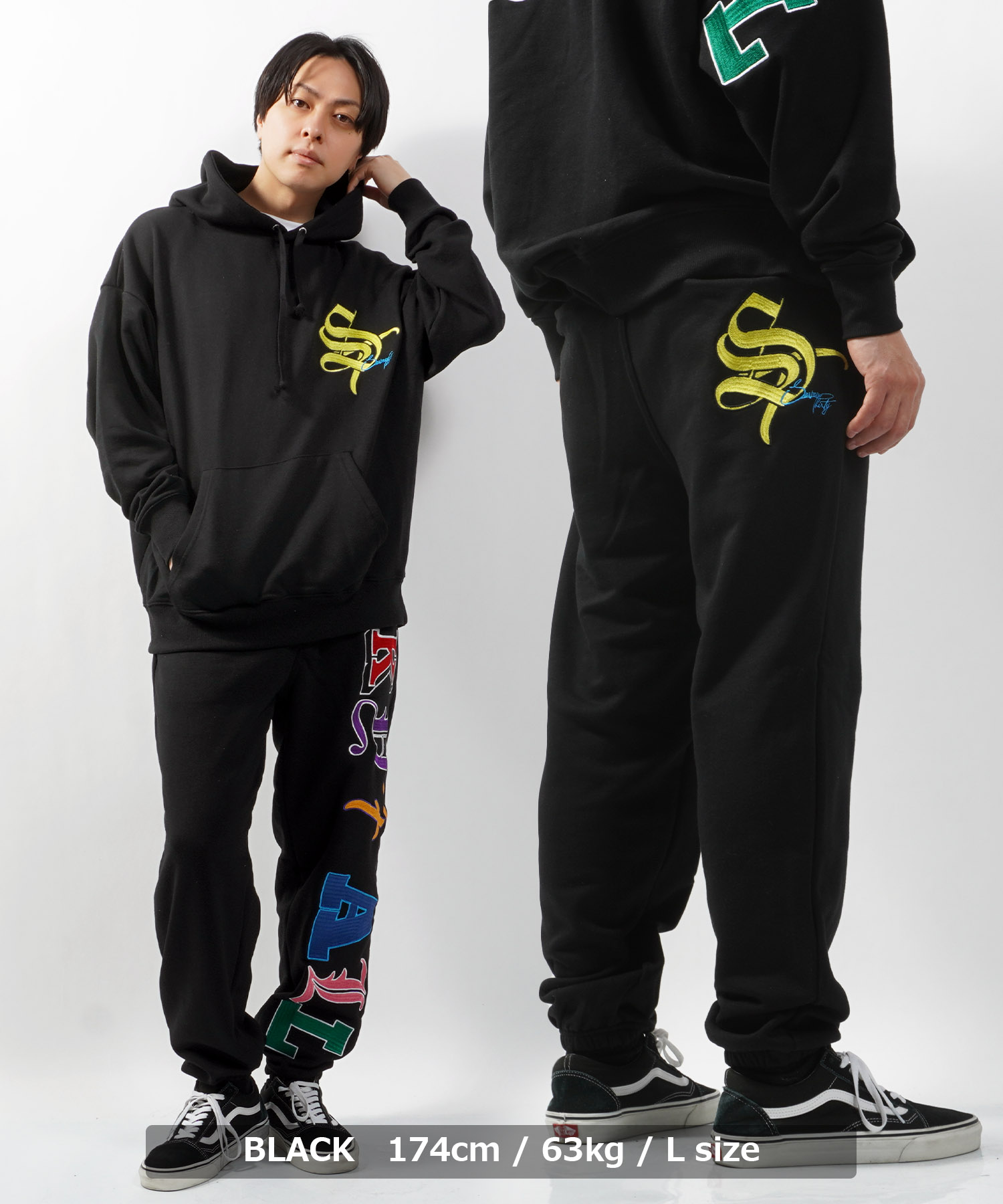 ワンフォークロージング 1111clothing スウェットパンツ メンズ
