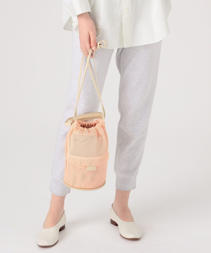 【KABINETT/カビネ】 DRAWSTRING WRINKLE バッグ KABINETT カビネDRAWSTRING WRINKLE バッグ
