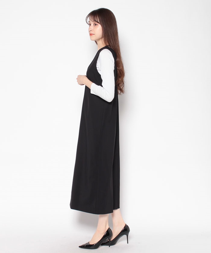 THEORY Vネック スリフレス ミティ トレス O1109601 Y0CRICE Theory(セオリー) GLOSSED POPLIN GREW NK C VOL DR - YAMAROKU