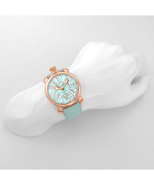 セール】ガガミラノ GAGAMILANO GaGaMILAN(ガガミラノ) MANUALE48MM 5011.03SーLBU ユニセックス ブルー 手巻キ  腕時計(505197972) | ガガミラノ(GaGa MILANO) - d fashion