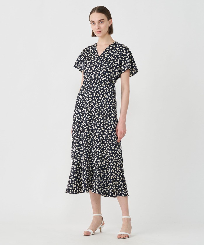 注目 クーポン】【セール 30%OFF】プティフラワープリント ワンピース