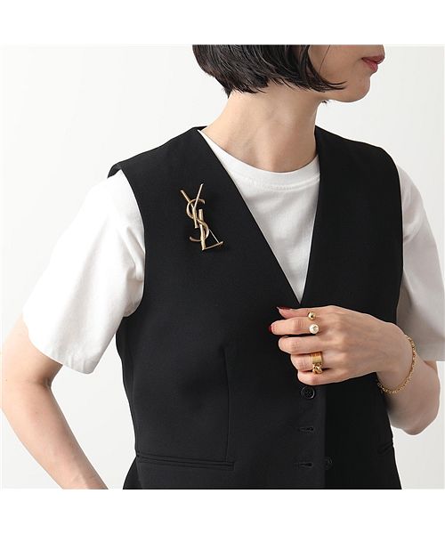 セール】【SAINT LAURENT(サンローラン)】ブローチ OPYUM 470371