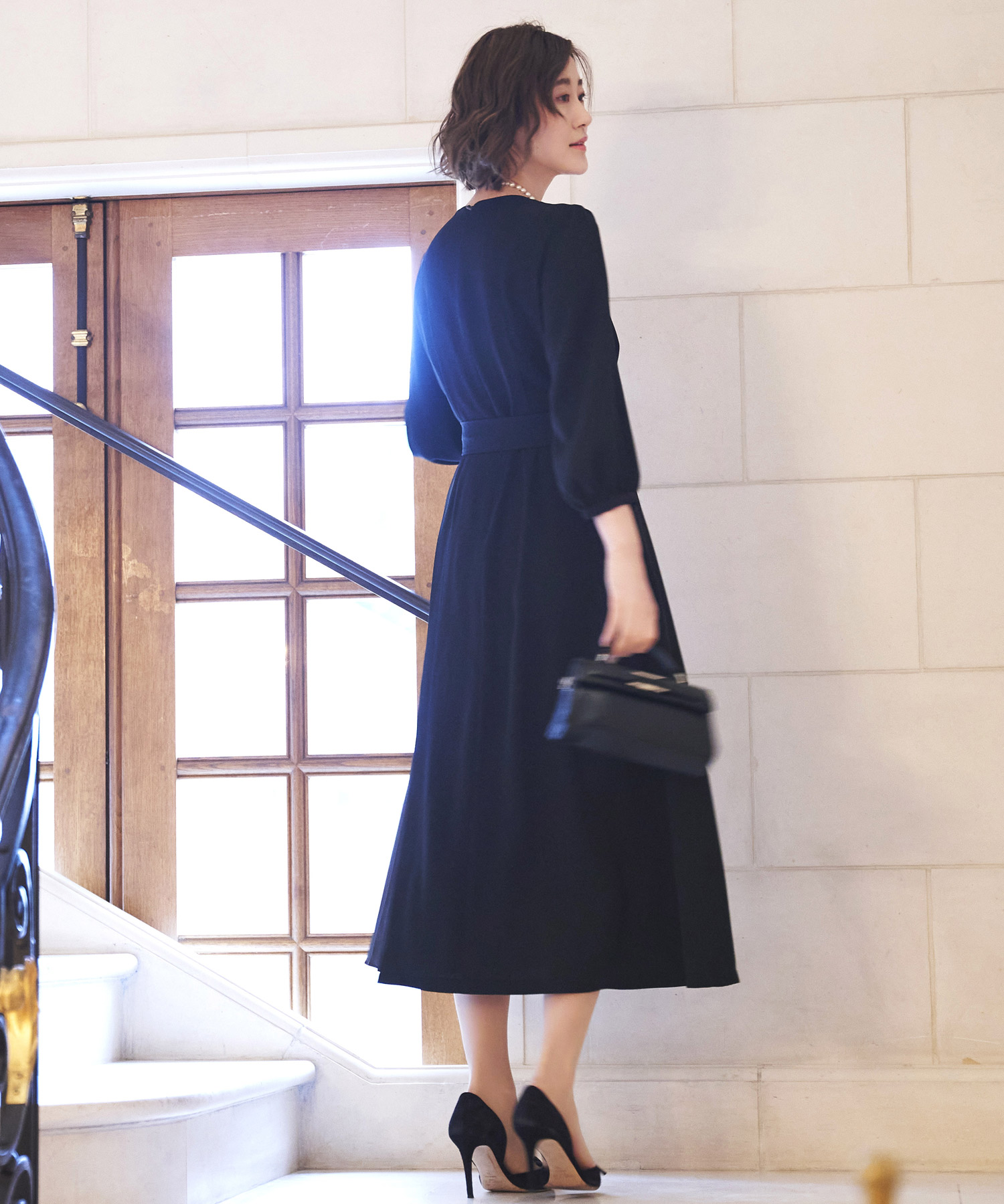 セール】ルイルエブティック RUIRUE BOUTIQUE サイドプリーツ