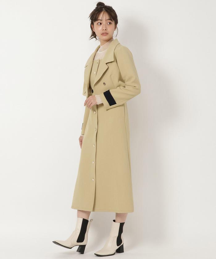 セール 60%OFF】ショートジャケット×タイトロングワンピース セール 60%OFF】ショートジャケット×タイトロングワンピース