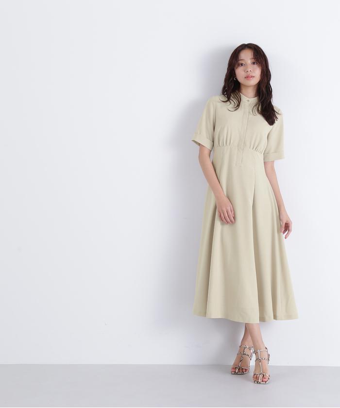 ✨美品✨萌 モユル シャツ ワンピース アートデザイン バンド