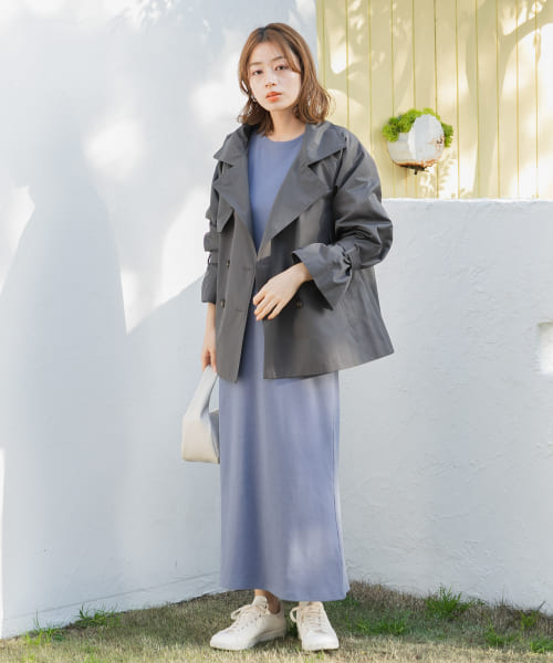 早い者勝ち 再値下げ☆URBAN RESEARCH Label☆白トレンチコート Sonny