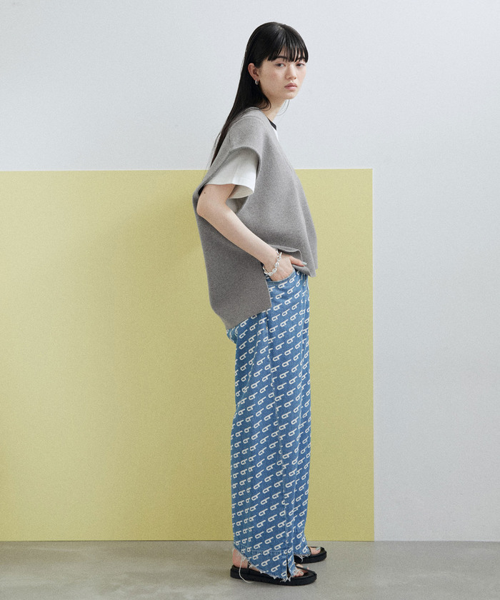 ADAM ET ROPE'（アダムエロペ）の「【WEB限定】シルクMIXニット