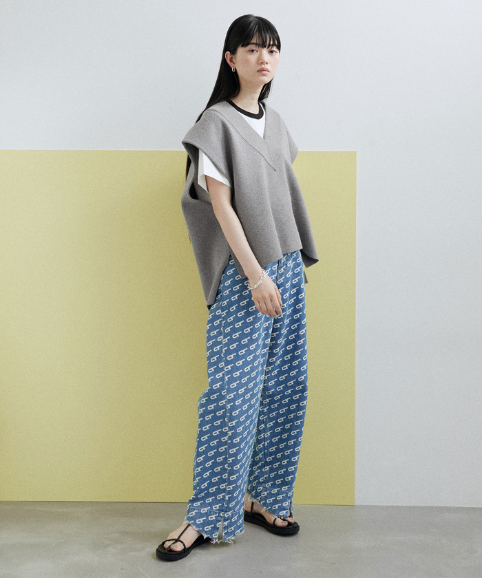 セール】【WEB限定】ニットベストプルオーバー(505204472