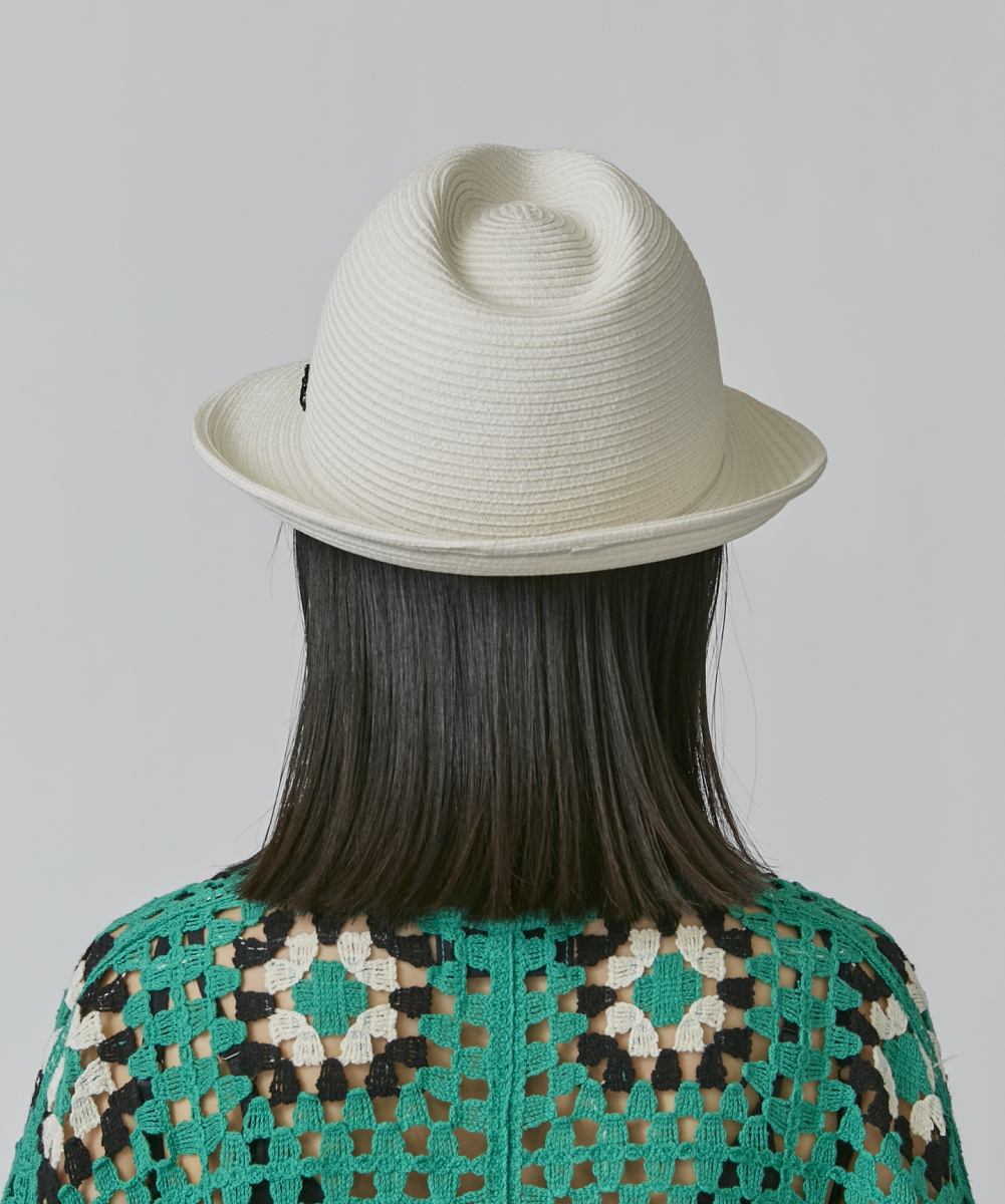 新品　arth Silk Braid Fedora-S ハット　シルク混 arth 帽子 ハット Silk Braid Fedora / アース メンズ