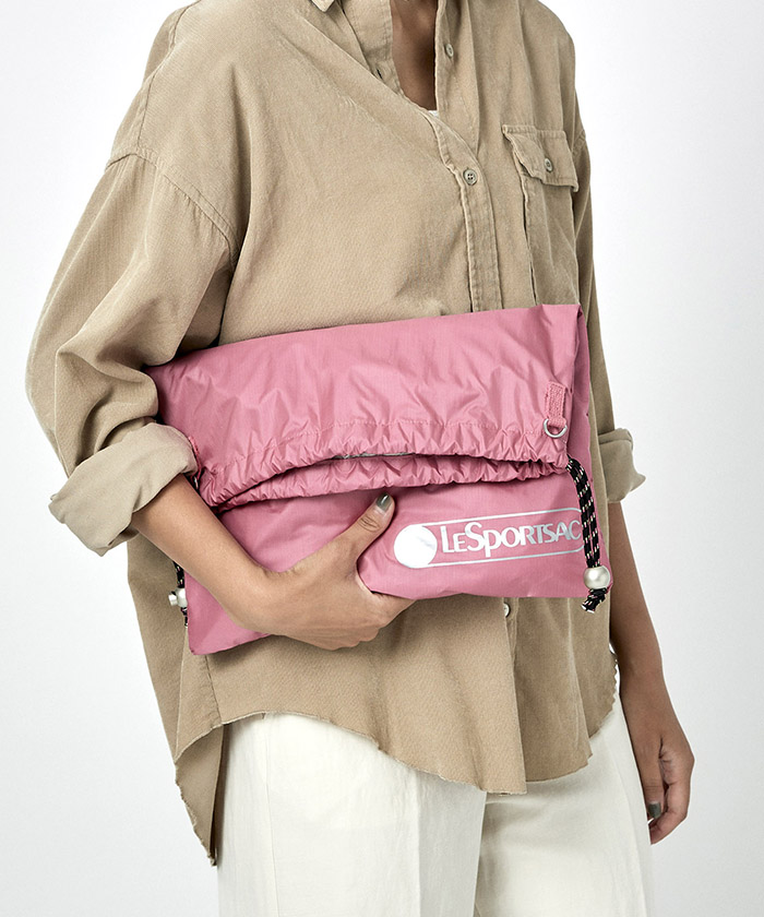 DRAWSTRING SHOULDERリップスティックピンクC(505168675) | LeSportsac