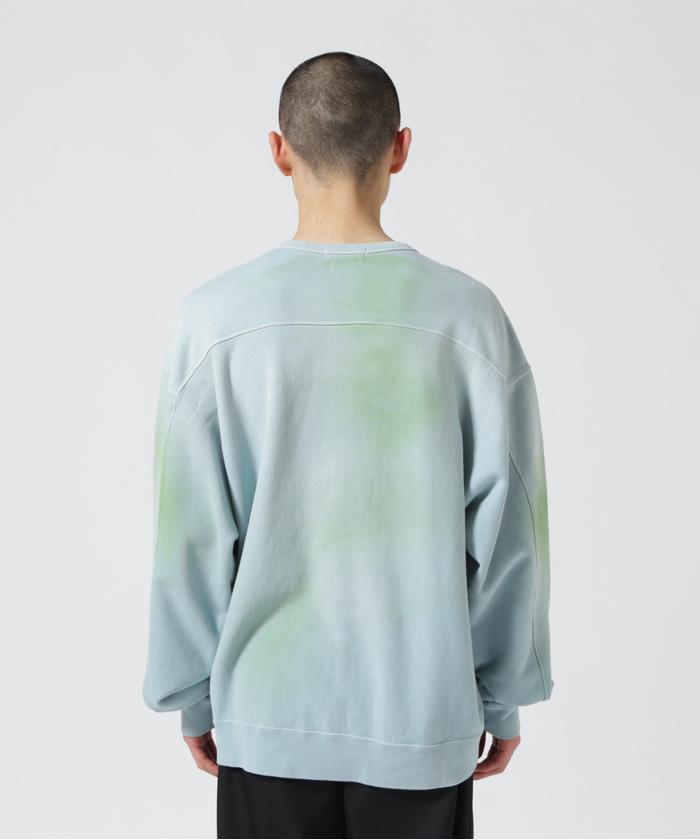 トップス YOKE 23SS GARMENT DYE YOKE SWEAT SHIRT YOKE 23SS GARMENT DYE YOKE SWEAT SHIRT