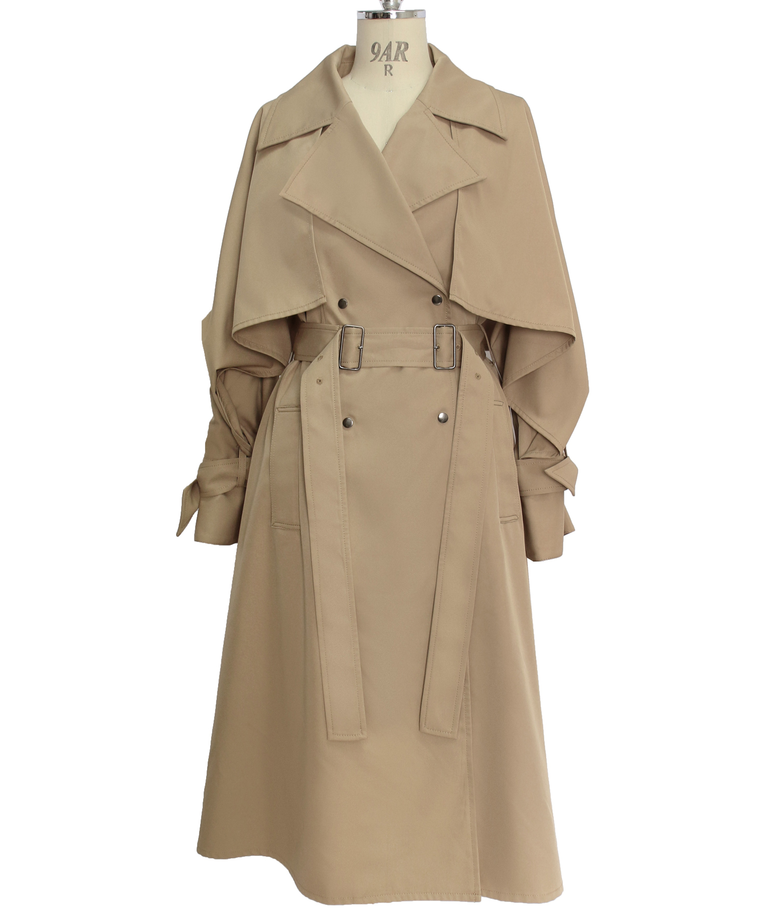 RUIRUE BOUTIQUE フェアリーコアロングトレンチコート　ロングコート セール 30%OFF】ルイルエブティック RUIRUE BOUTIQUE フェアリー
