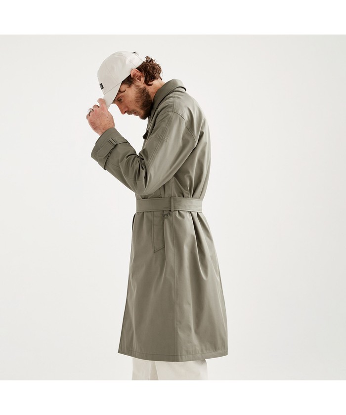 セール】エーグル AIGLE 透湿防水 2レイヤートレンチコート