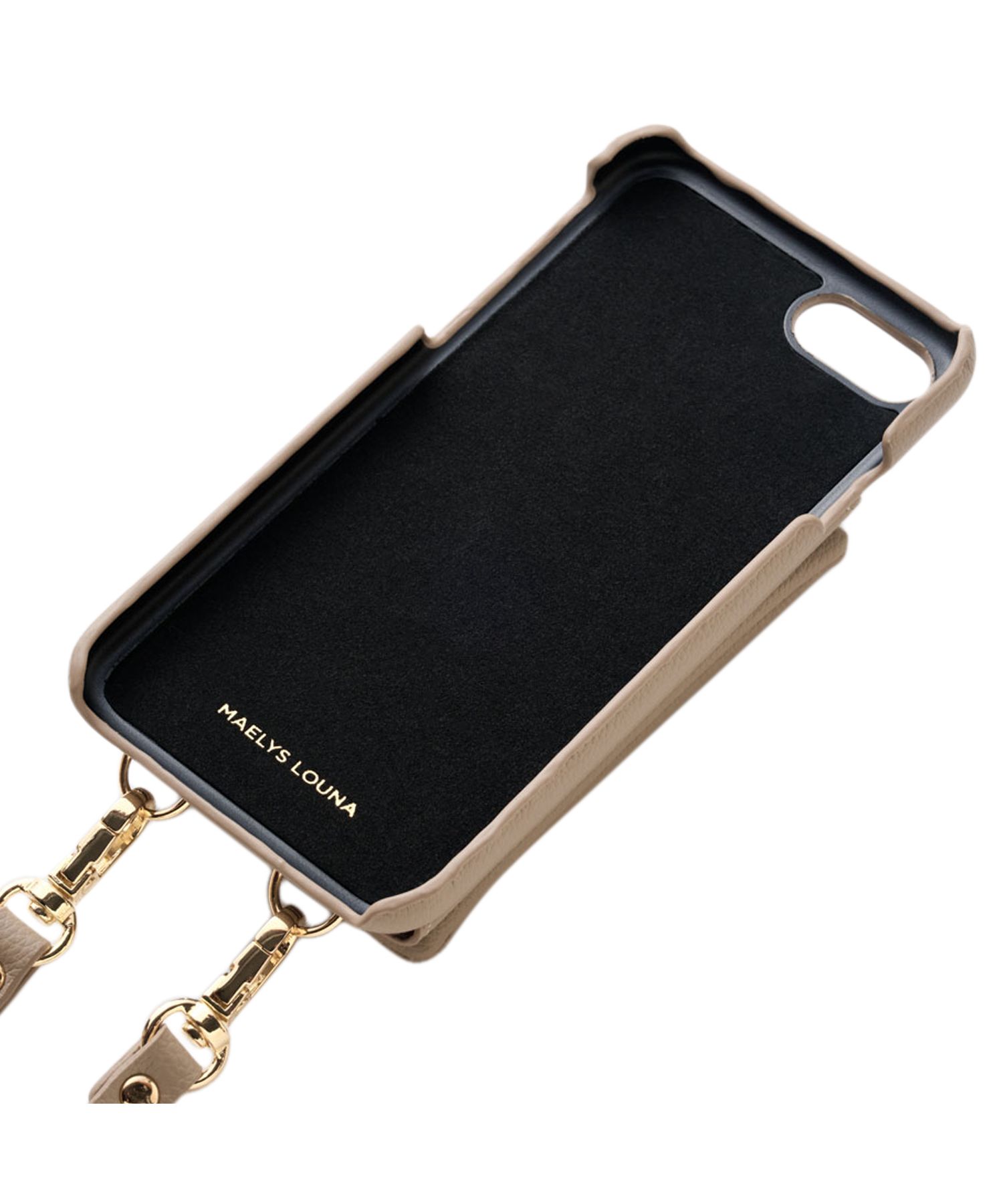 iPhone - ★TV衣装★　マエリス　ルーナ　ショルダーストラップつきiPhoneケース mlo-iii-ip22s-2cr_e.jpg