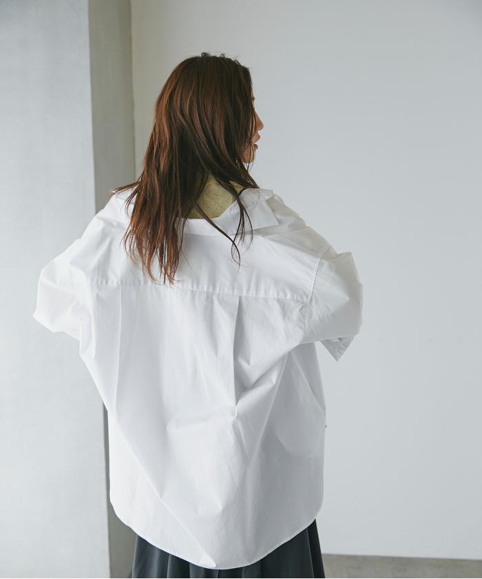 セール 20%OFF】LB.04/WEB限定 金ボタンロングオーバーシャツ