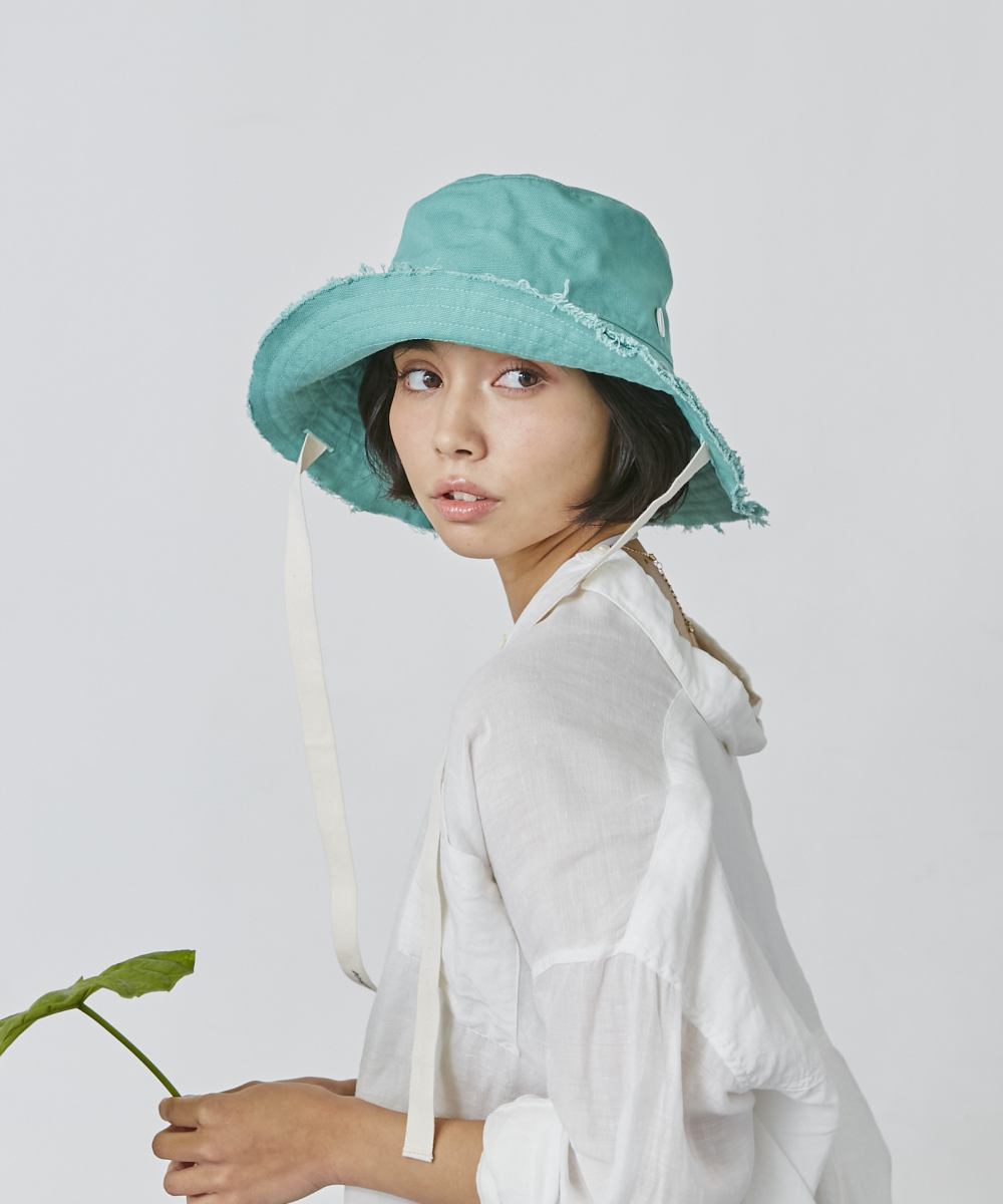 シャポー ド オー Chapeau d'O Chapeau d' O Washed Fringe Hat