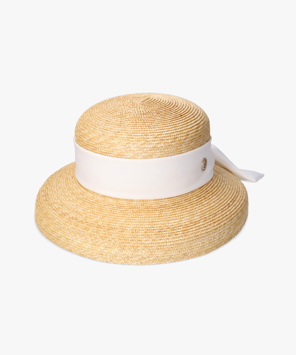 シャポードオー　Chapeau d' O カサブランカ Chapeau d' O Straw-B Casablanca Logo | 57.5cm(75) BLACK (01