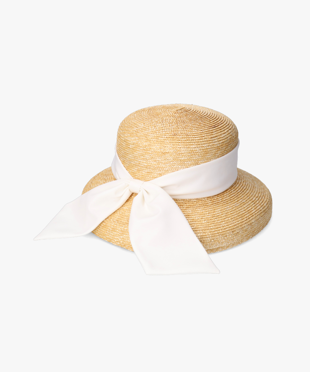 シャポードオー　Chapeau d' O カサブランカ Chapeau d' O Straw-B Casablanca Logo | 57.5cm(75) BLACK (01