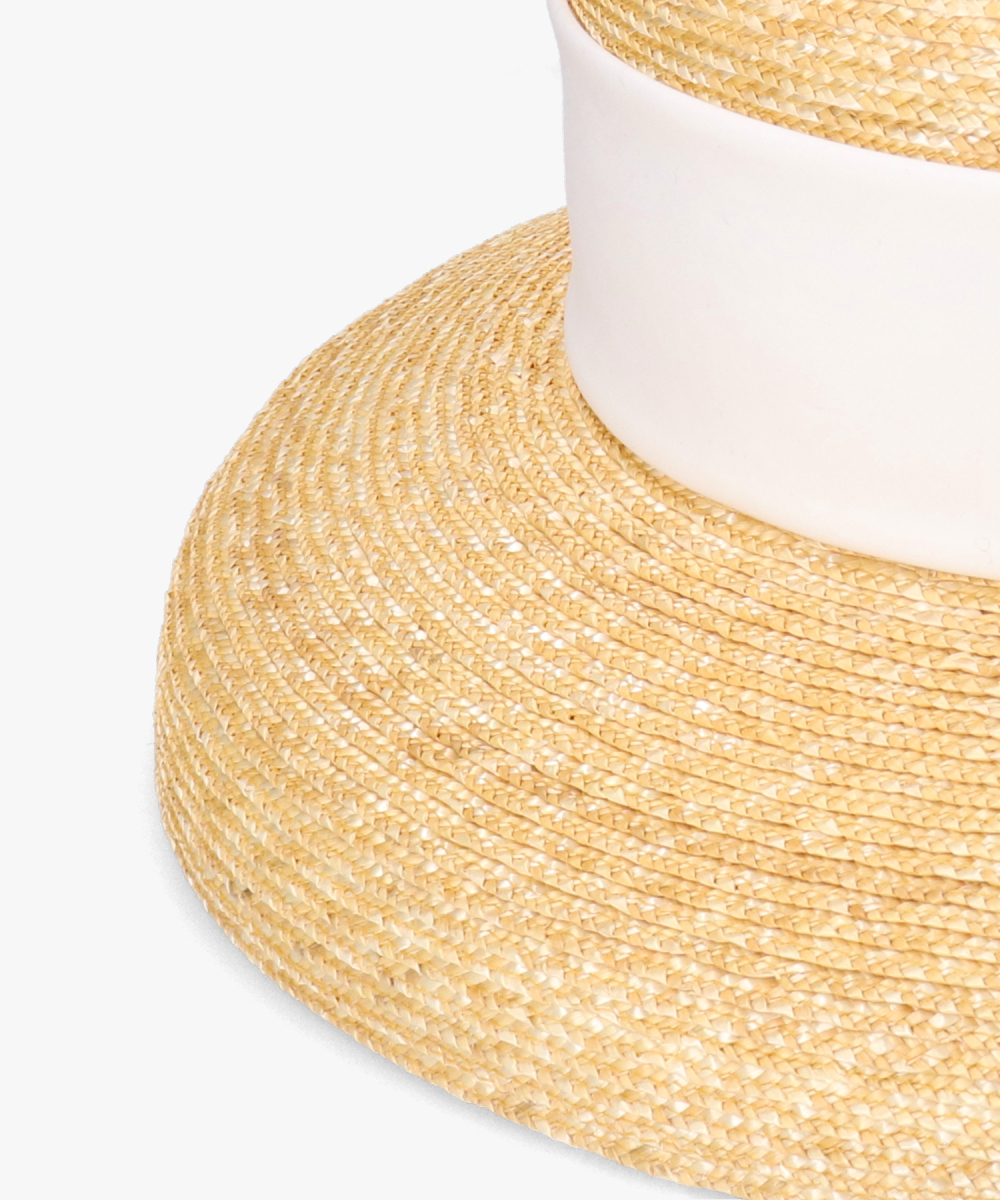 シャポードオー　Chapeau d' O カサブランカ Chapeau d' O StrawBraid Casablanca | 57.5cm(75) BLACK (01