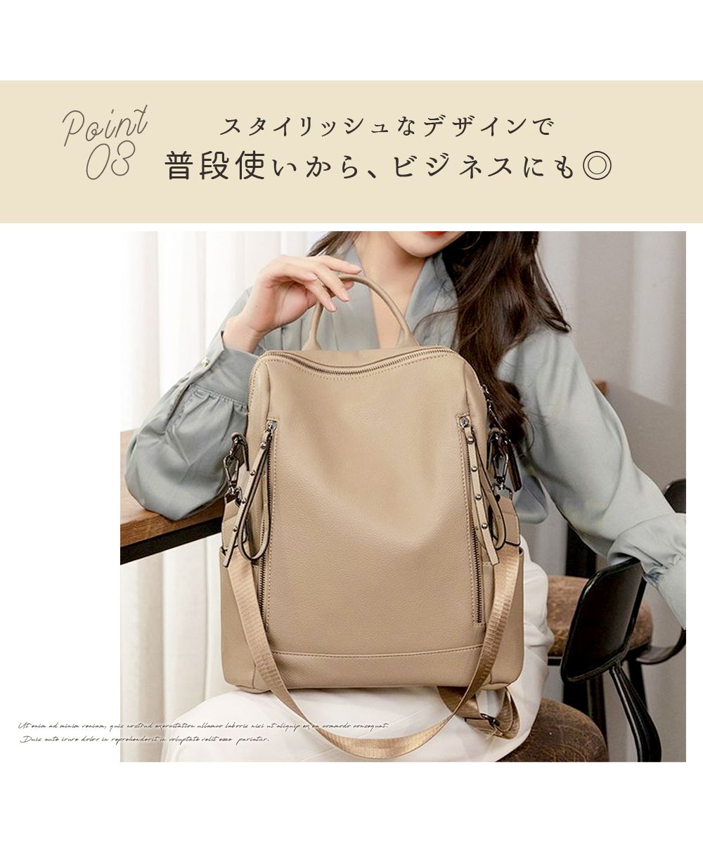 WISCE(ワイス)LEATHER 2WAY KNAPSACK レザー 2WAY