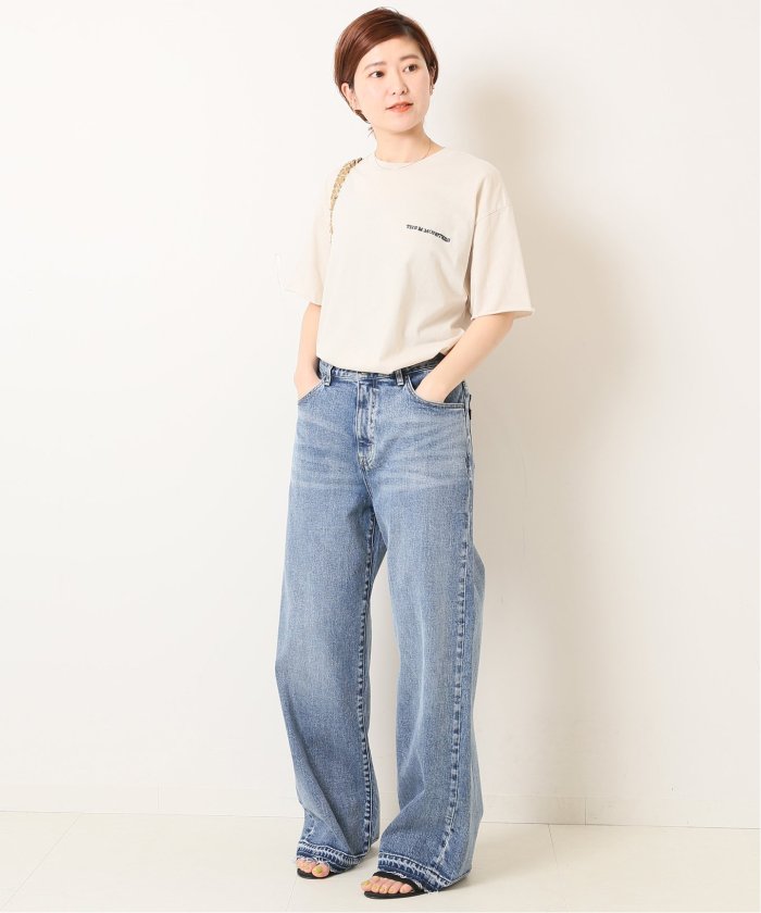 5 1/2 LOOSE-STRAIGHT DENIM(505209178) | スピック&スパン(Spick