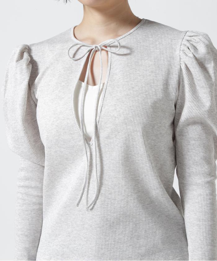 セール 20%OFF】RHODOLIRION/ロドリリオン RUBBED PUFF SLEEVE