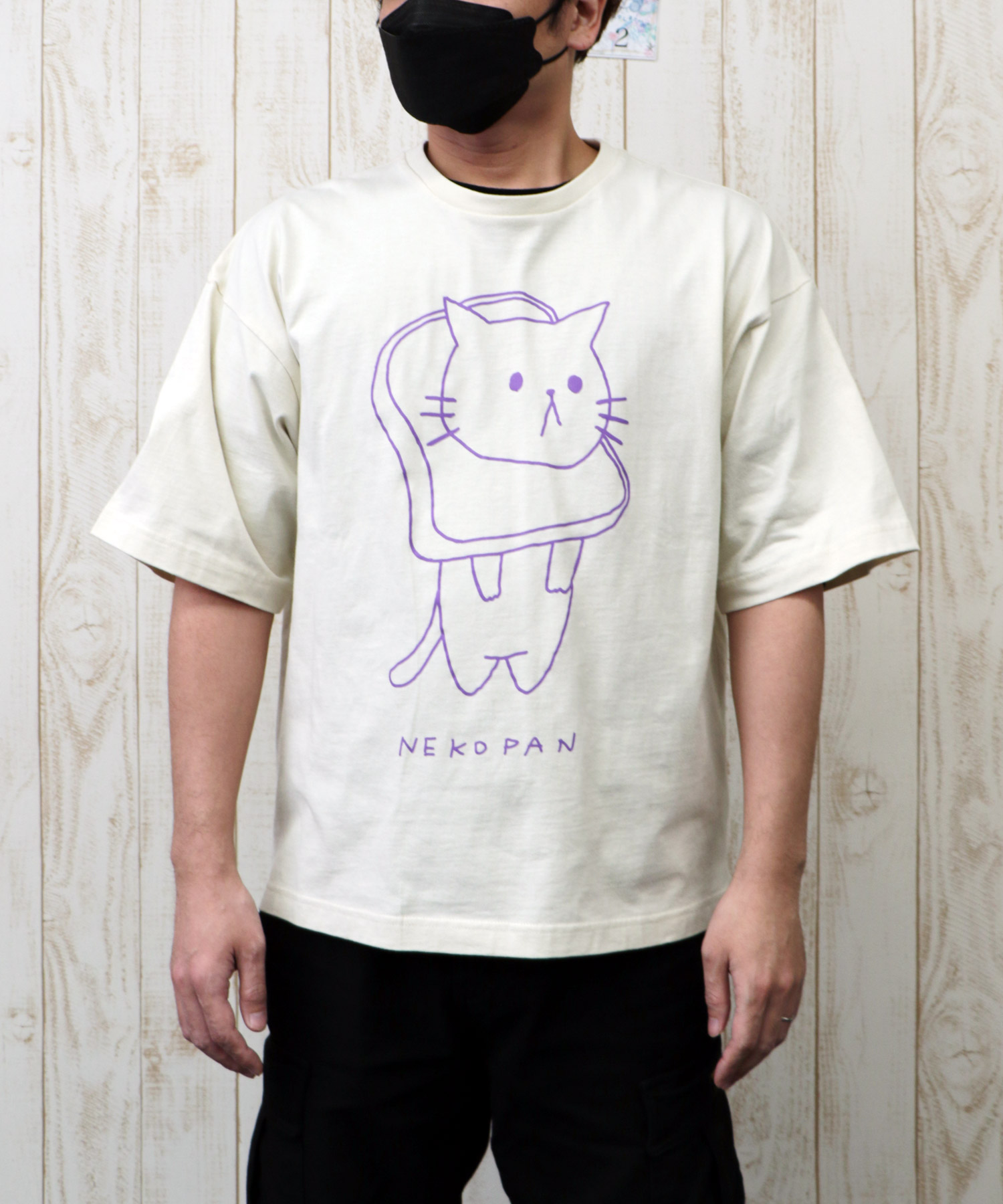 高級NEKOPAN柄BIG Tシャツ(505206003) | スカラー パリティ