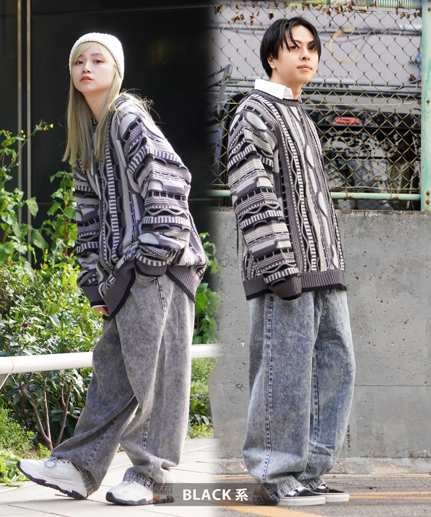 ワンフォークロージング 1111clothing 3D ニット メンズ ワンフォークロージング 1111clothing 3D ニット メンズ