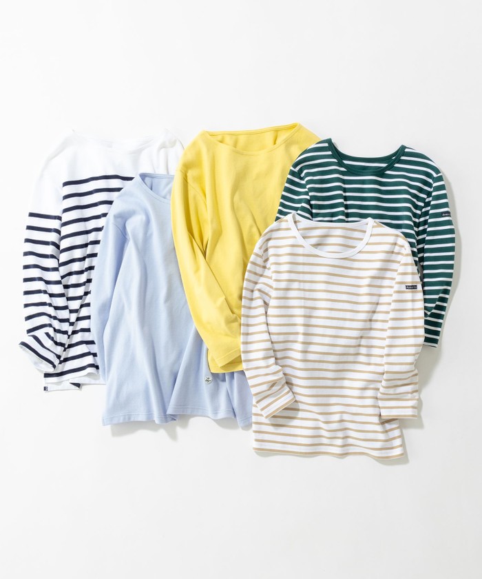 【洗える】Armor-lux バスクシャツ カットソー 洗える】Armor-lux バスクシャツ カットソー（Tシャツ