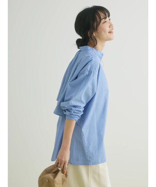 オープンバック フリル 変形シャツ バックフリルシャツ / CRAFT STANDARD BOUTIQUE | ファッション