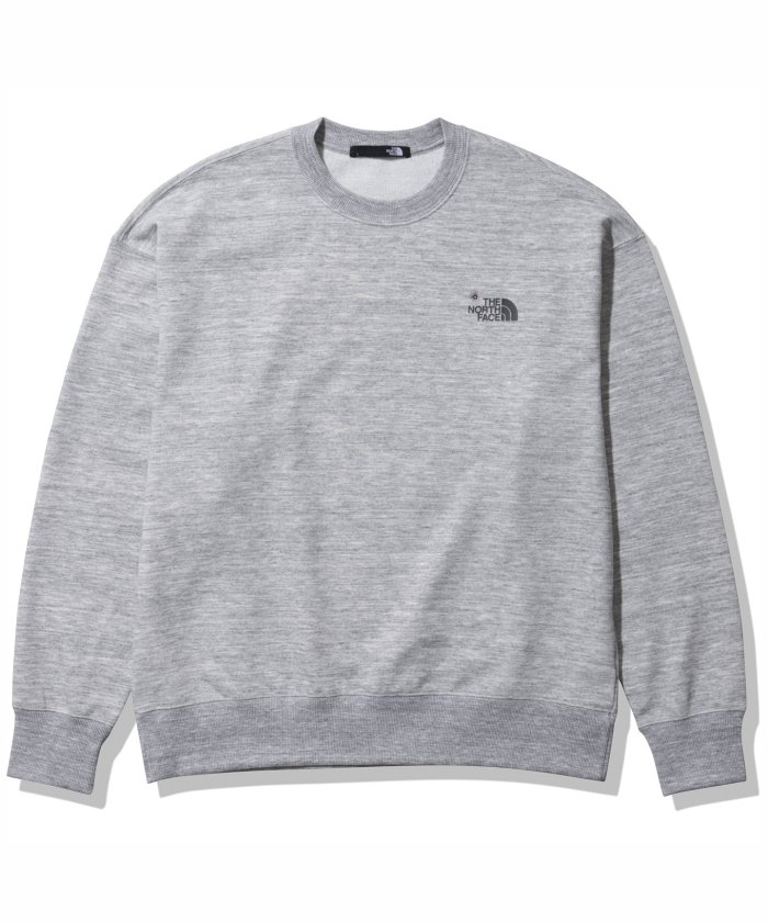 WEB限定【THE NORTH FACE / ノースフェイス】フラワーロゴクルー