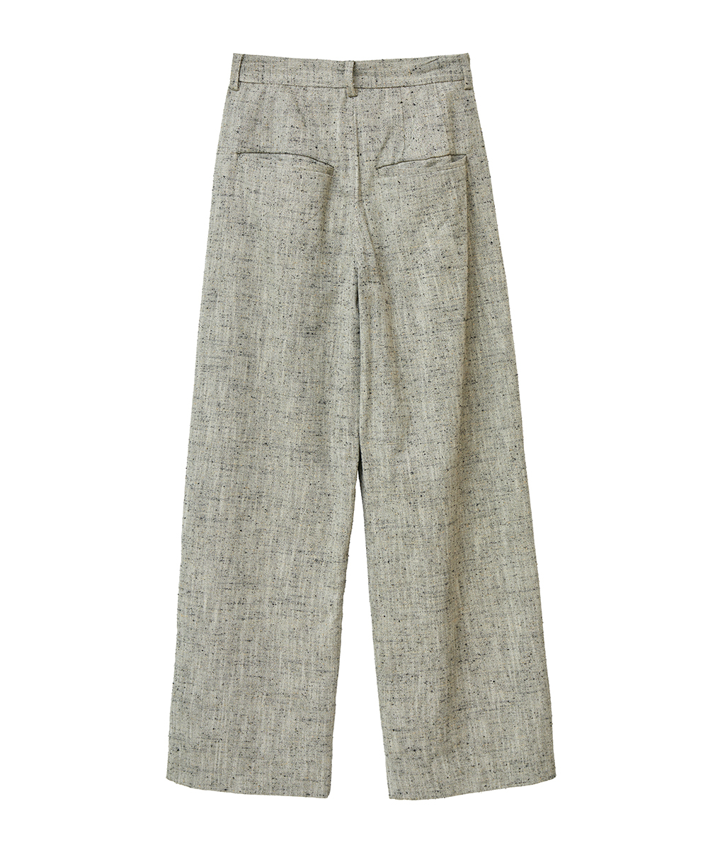 セール】【EXCLUSIVE】TWO TUCK TAPERED PANTS(505165961