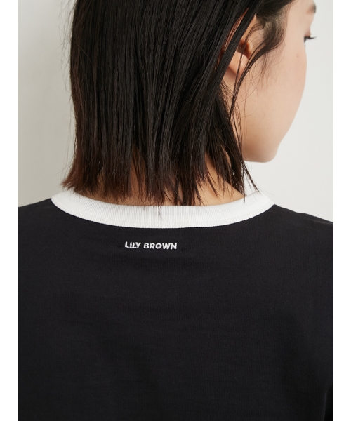 【LILY BROWN×MARY QUANT】バリエーションクロップドTシャツ
